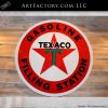 1920 Texaco inspired gas station sign