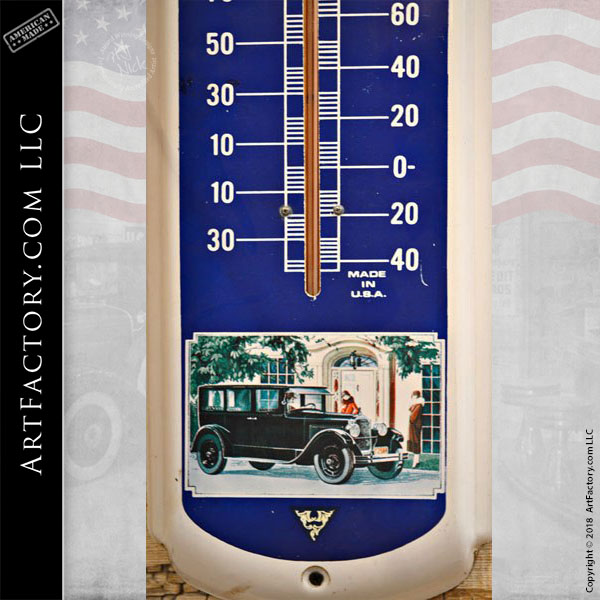 Packard Motor Cars Thermometer Sign: Genuine Collectible Automobilia