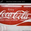Coca-Cola vintage tin litho sign