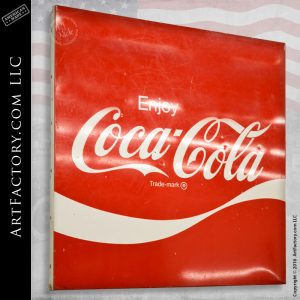 Coca-Cola vintage tin litho sign