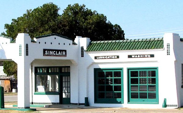 vintage Sinclair Station
