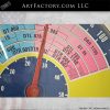 vintage PPG thermometer sign
