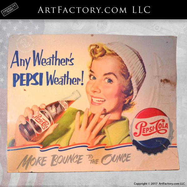 Any Weather's Pepsi Weather sign