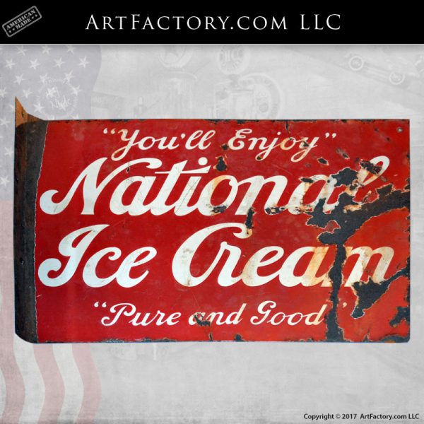 National Ice Cream sign