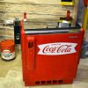 vintage Coca Cola vending machine