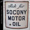 Ask For Socony Motor Oil