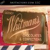 vintage Whitman's Agency flange sign