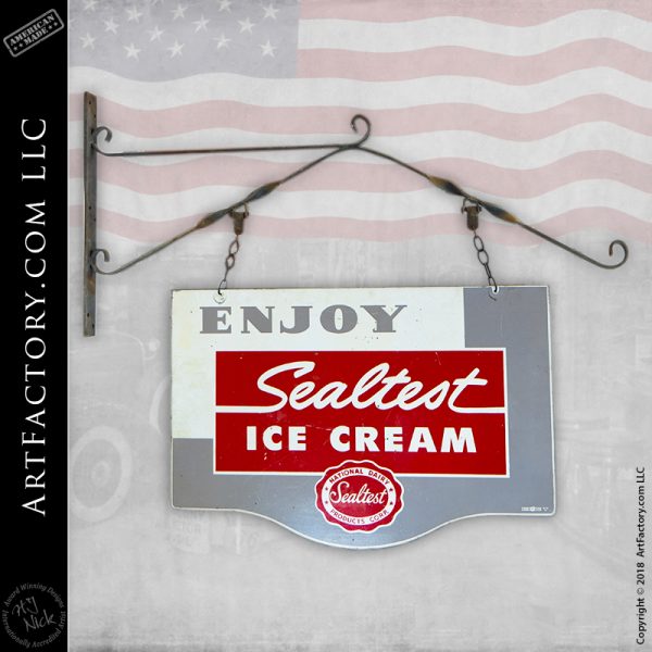 Sealtest Ice Cream Vintage Sign