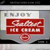 Sealtest Ice Cream sign