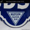 Vintage Hudson Super Six Sign