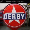 vintage Derby Gas sign