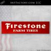 Vintage Firestone Farm Tires Sign
