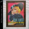 vintage Mae West movie poster