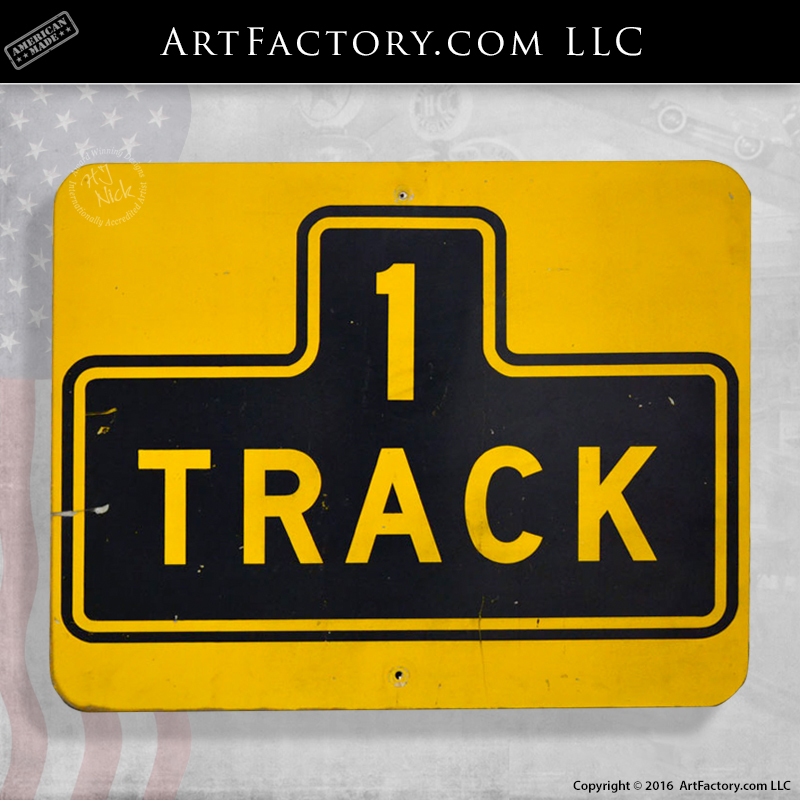 Railroad-Track-Authentic-Sign