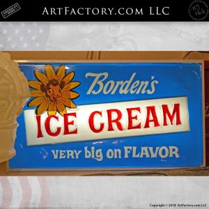 Bordens Ice Cream Sign