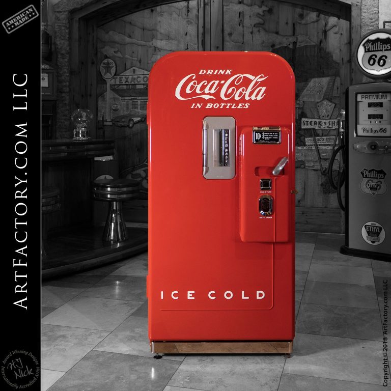 Vintage Vendo 39 Coca-Cola Machine: Full Museum Quality Restoration