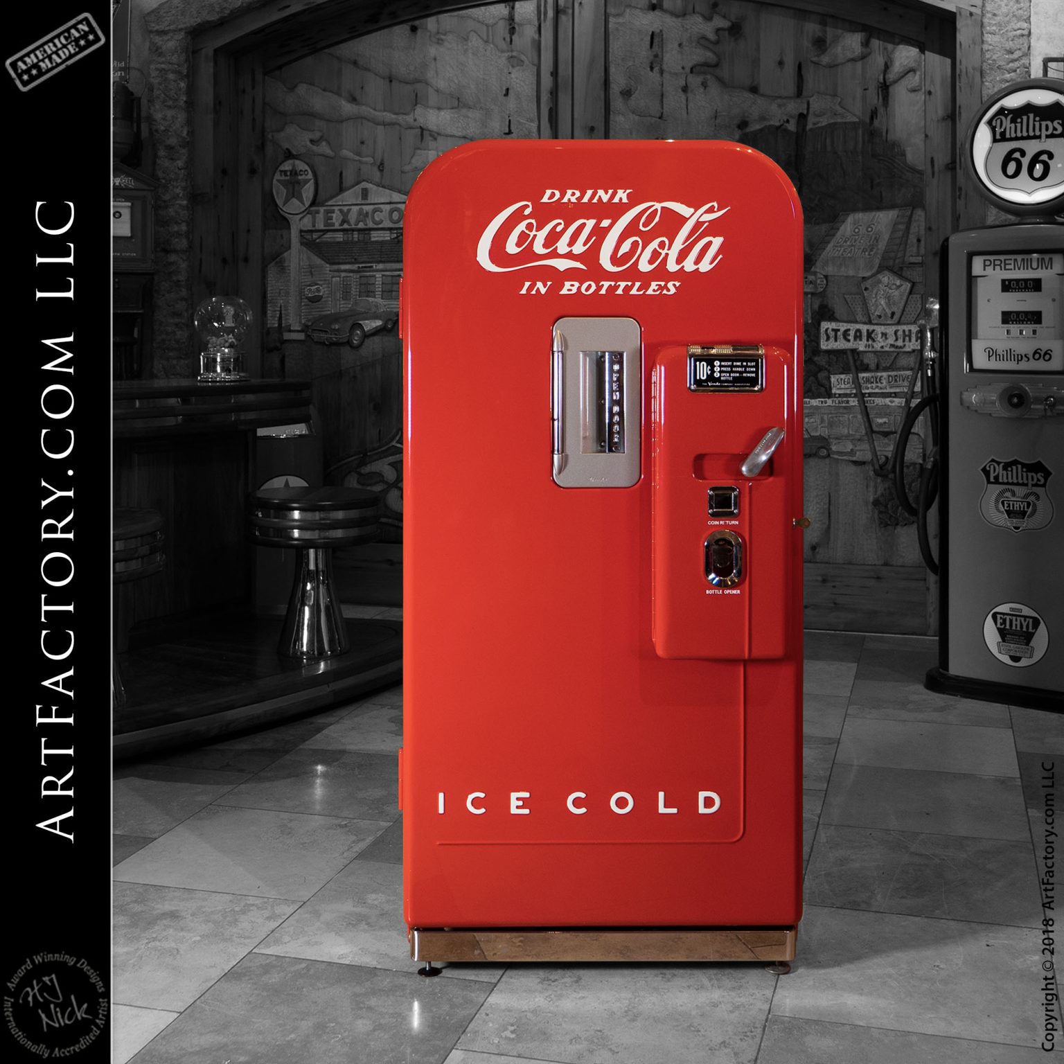 Vintage Vendo 39 Coca-Cola Machine