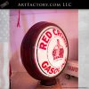 vintage Red Crown Gasoline globe