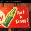 Quiky Soda Pop Vintage Tin Sign