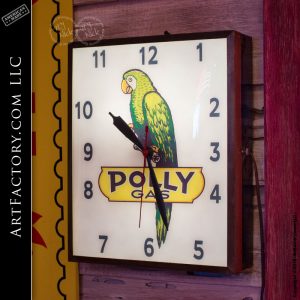 Original Working Polly Gas Clock