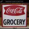 Coca-Cola Grocery Store Sign