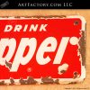 Rare Antique Dr Pepper Sign