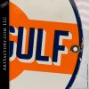 Gullf Oil vintage porcelain sign