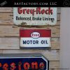 Esso Motor Oil Sign
