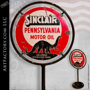 Sinclair Motor Oil Vintage Porcelain Sign
