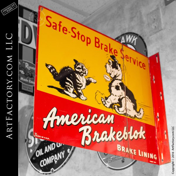 American Brakeblok Flange Sign