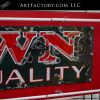 rare Red Crown neon sign