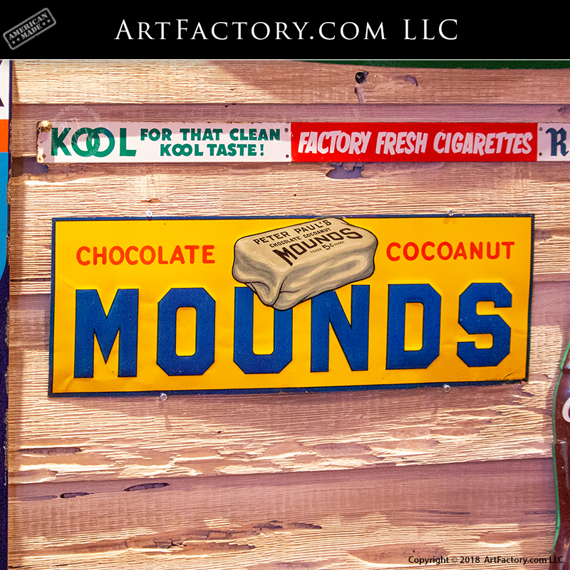 Rare Mounds Chocolate Coconut Sign