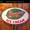 Original Breyers Ice Cream Sign