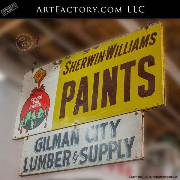 Vintage Sherwin-Williams Products Paint Can