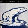 Vintage Zerolene Grease Oil Sign