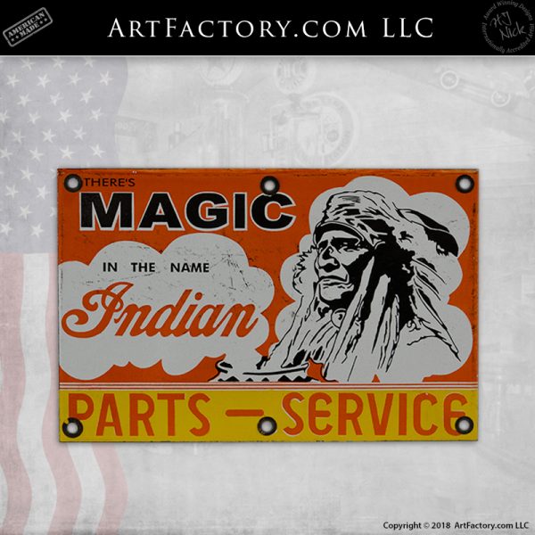 There's Magic In The Name Indian Sign