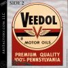 Veedol Motor Oils sign side 2
