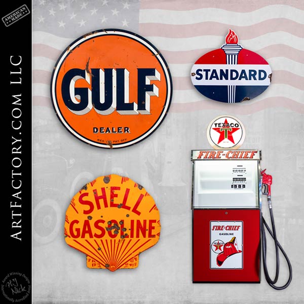collectible gas station petroliana