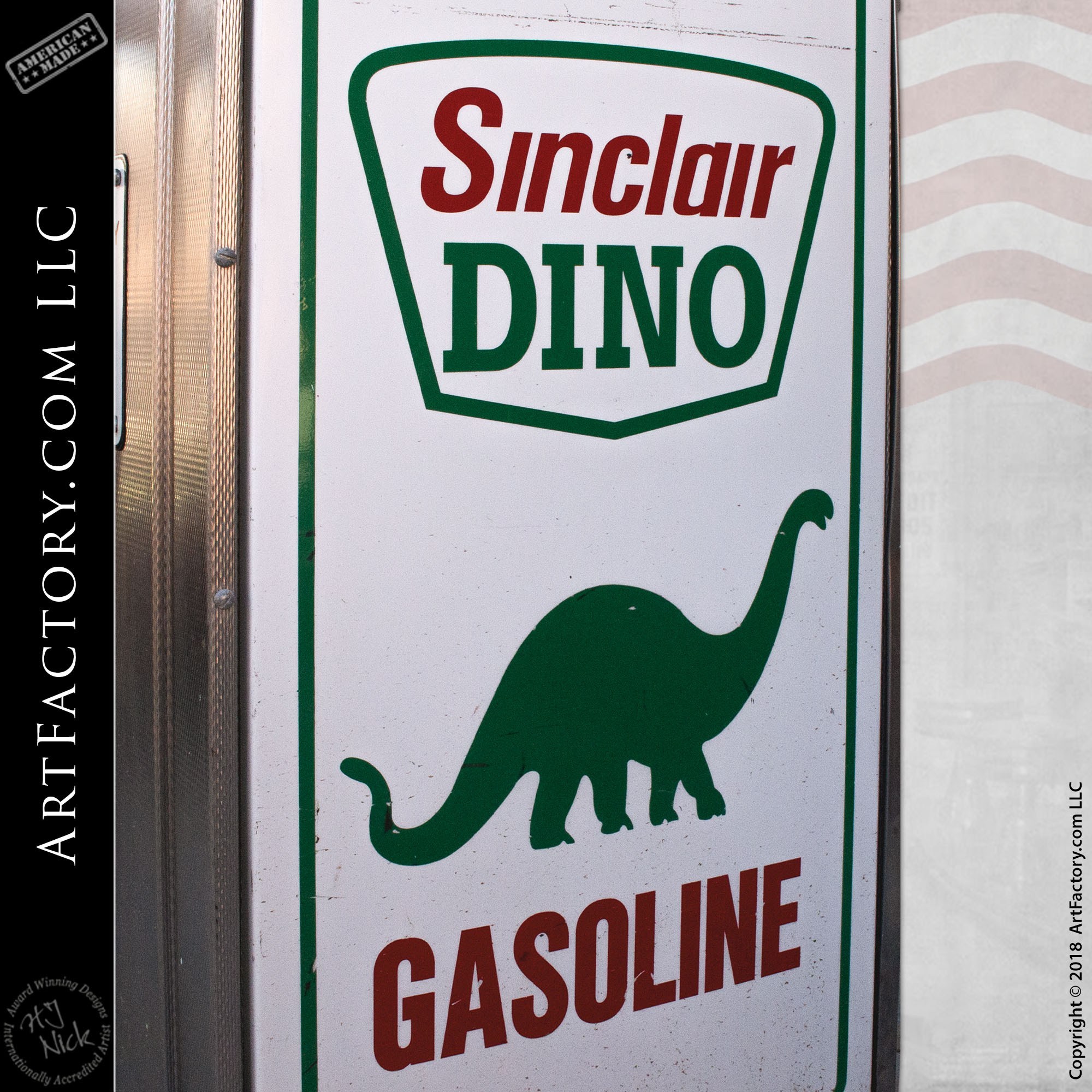 Sinclair Dino Gasoline Fuel Pump