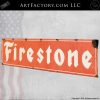 Large Firestone Tires Vintage Sign