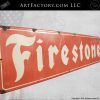Large Firestone Tires Vintage Sign