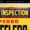 McCord Muffler and Pipes Inspection Sign