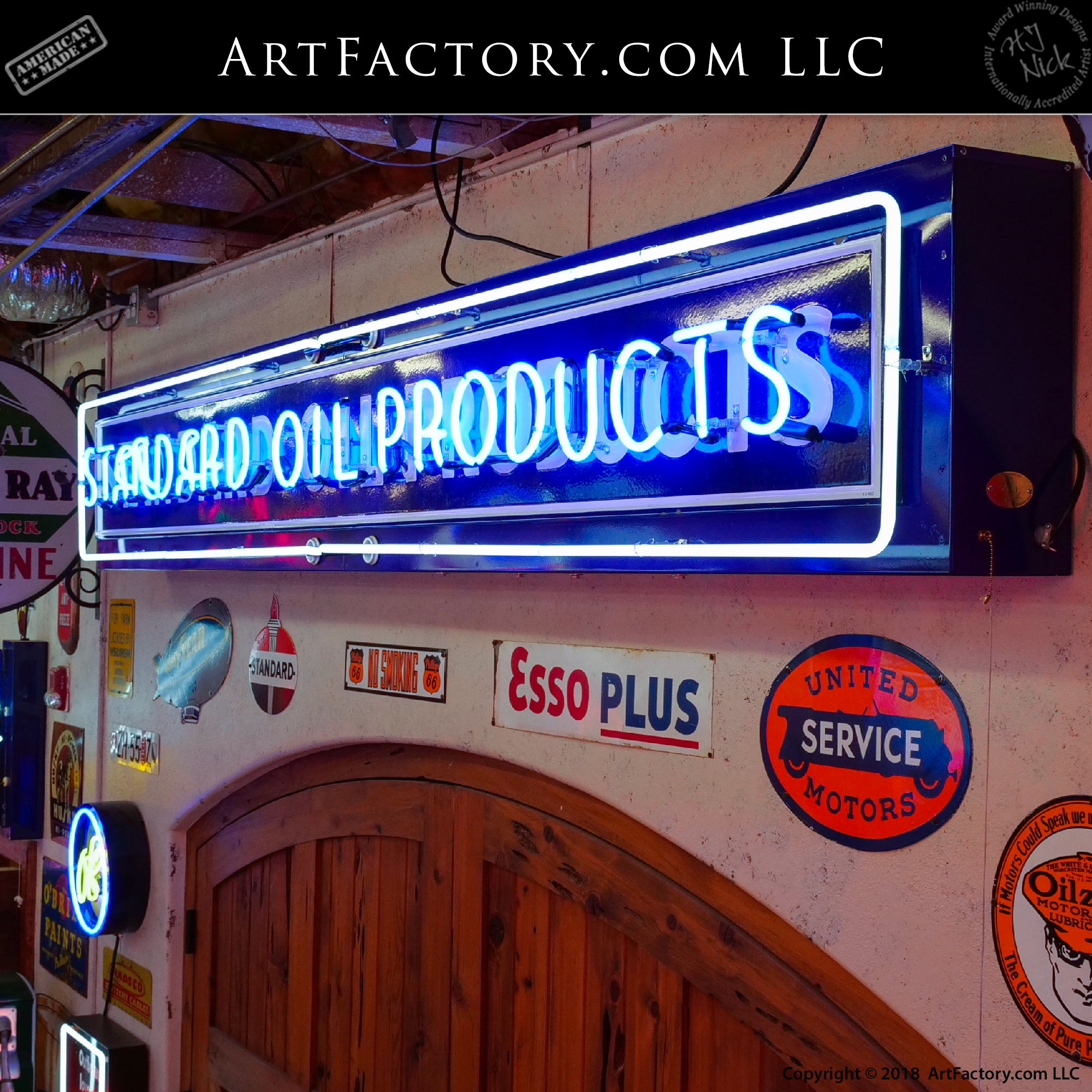 Standard Oil Products Vintage Neon
