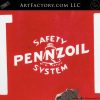 Pennzoil Expert Lubrication Arrow Vintage Sign