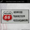 Phillips66 Service Courtesy Sign