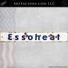 Vintage Essoheat Strip Sign