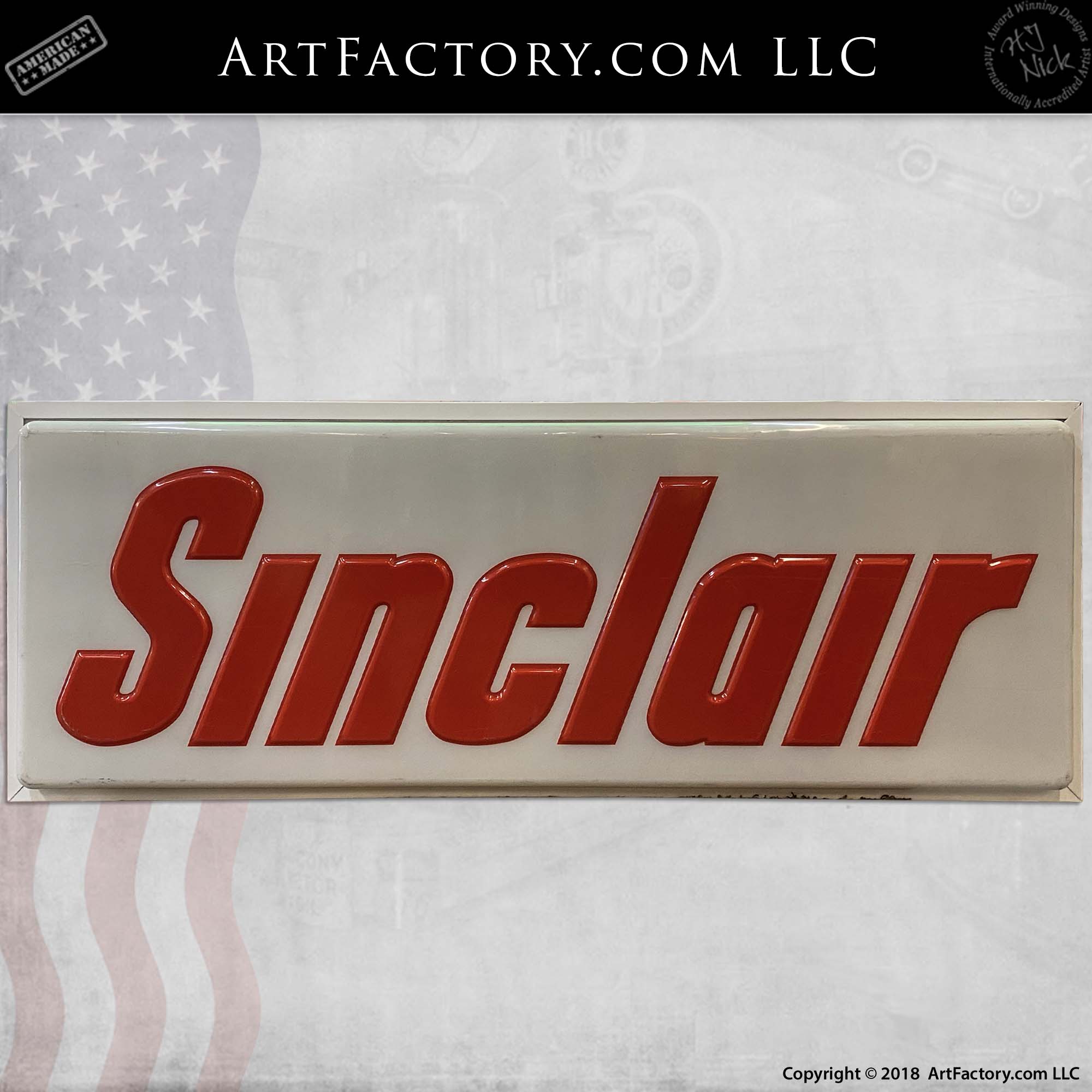 Vintage Sinclair Lighted Sign
