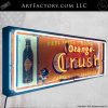 Vintage Orange Crush Neon Soda Sign