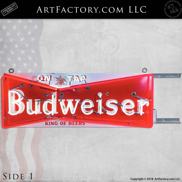 Budweiser On Tap Neon Beer Sign