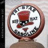 Vintage Butler Model 30 Visible Boneyard Gas Pump - Red Hat